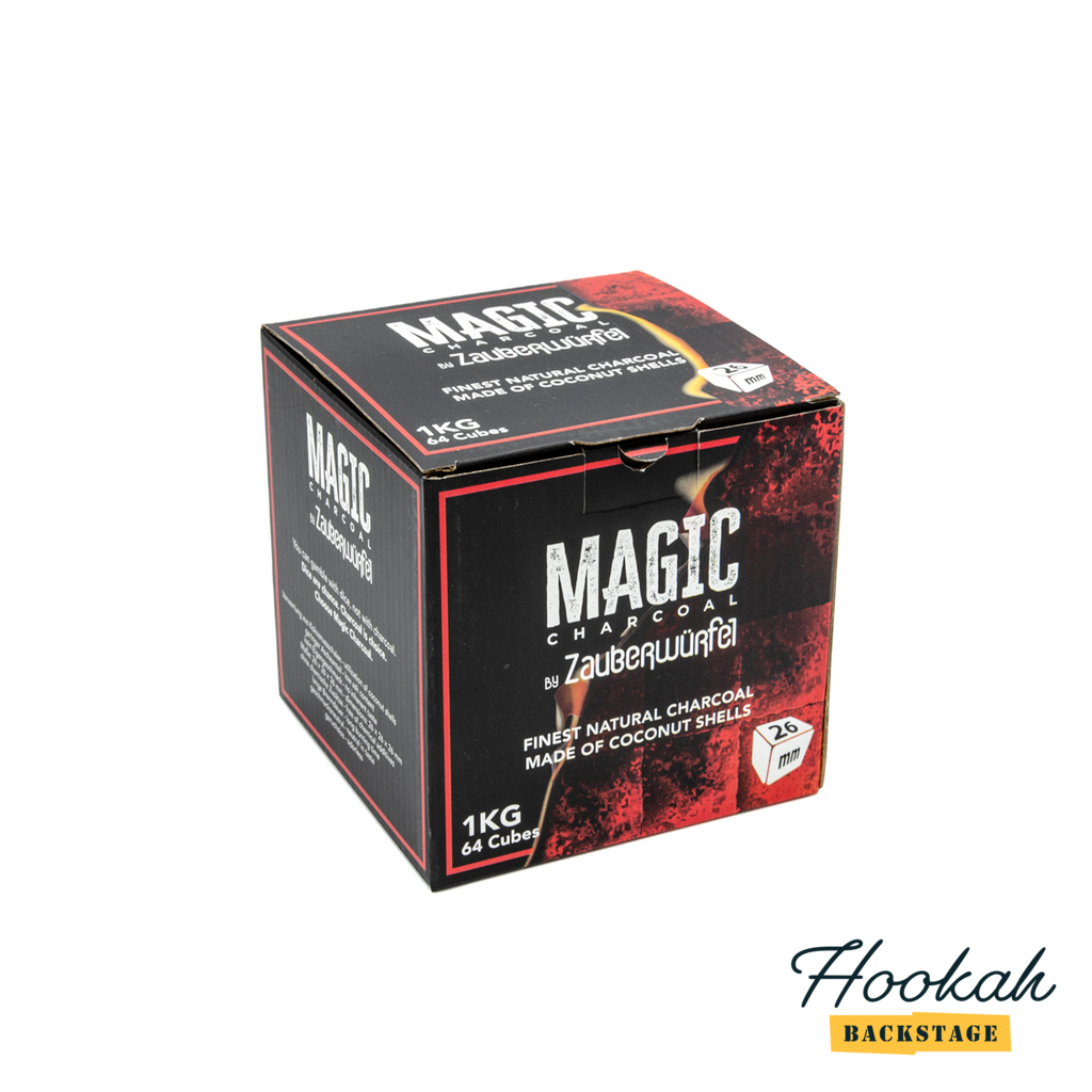 Kokosové uhlíky Magic by Zauberwurfel 26mm 1kg
